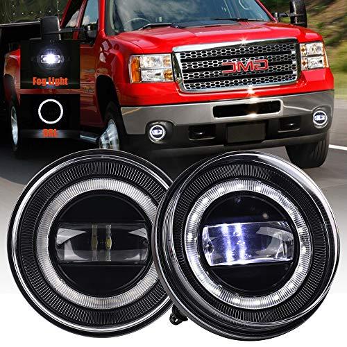【並行輸入品】DRFG LEDフォグランプ DRL付き 2007 2013 GMC Sierra 1500/2007 2014 GMC Sierの画像