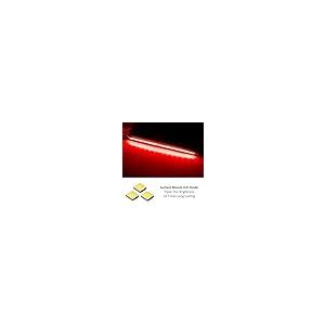 【並行輸入品】 iJDMTOY ダークスモークレンズ 90 SMD 盛りだくさんLED リアバンパーリフレクターライトトリム 2015年今後のクライスラー