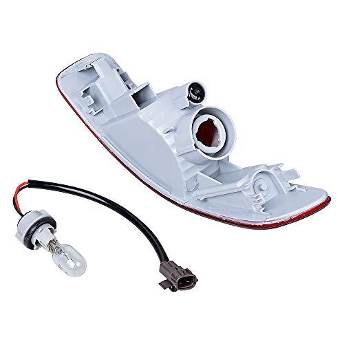 【並行輸入品】Astra Depot Left Rear Bumper Side Marker Reflector Tail Light wiの画像