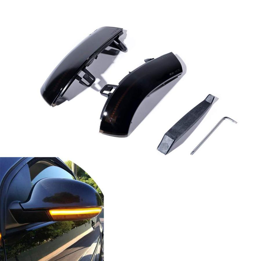 【並行輸入品】Front Lower Bumper Fog Light Grille + Mirror Turn Signal Lamp Si_6