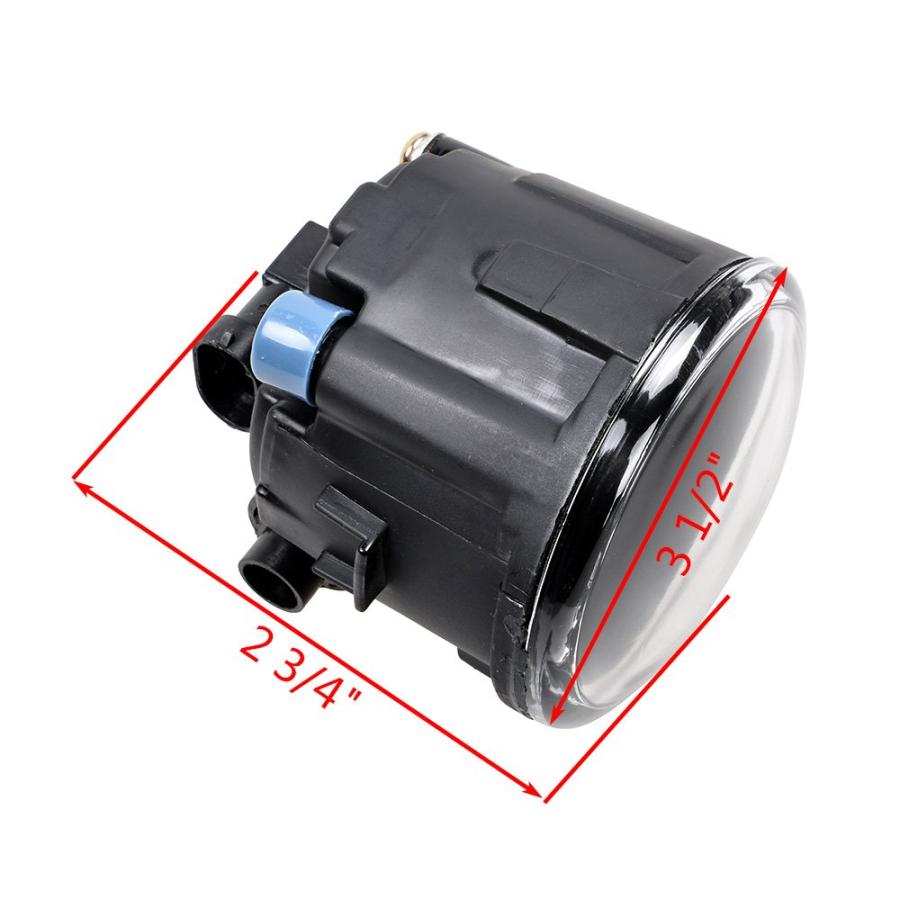 【並行輸入品】amopacorp Pair of 55W Front Bumper Fog Light Lamp H11 Halogen Co_3