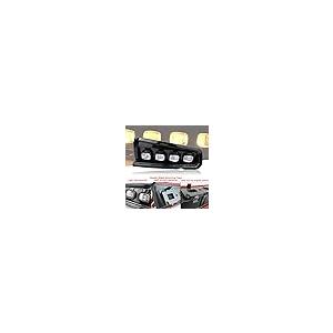【並行輸入品】GEEGEETOP スイッチバック ホワイト アンバー LED フロント フォグ デイタイム シーケンシャル ランニング ランプ_5