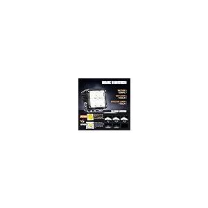【並行輸入品】Nilight LEDポッドライト 2個 120W 4インチ正方形 13500LM 120°スーパーフラッドライト 14AWG Dの画像