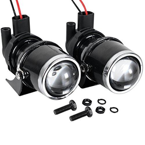 【並行輸入品】Astra Depot 2pcs Super Bright 55W H3 Projector Glass Lens Drivinの画像