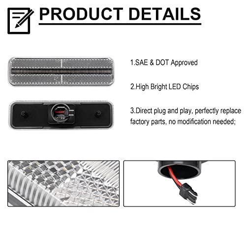 【並行輸入品】Mynoway LEDサイドマーカーライト 交換用 W100 1981 1989, W150/ W250/ W350/ D150/の画像