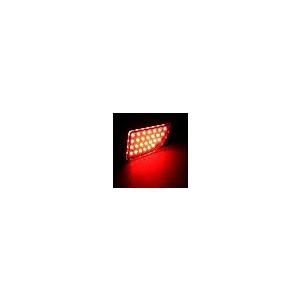 【並行輸入品】 Q1 TECH， Red Lens LED Rear Bumper Reflector Lights for 2014 2018