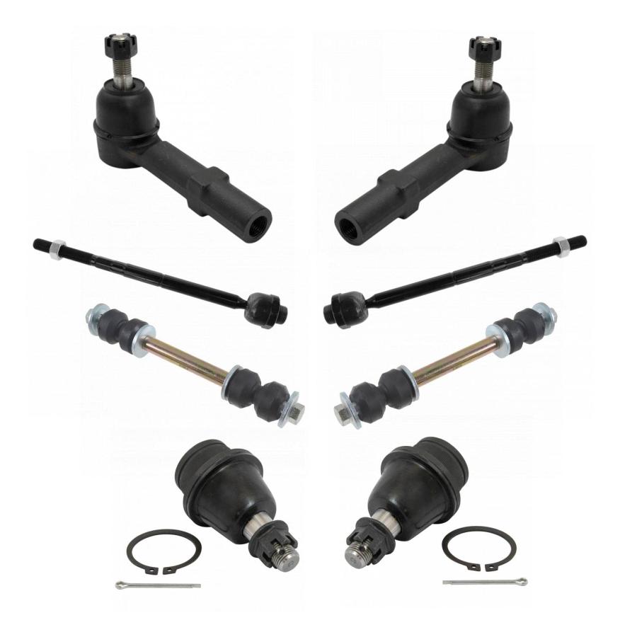 【並行輸入品】TRQ Front Steering & Suspension Kit Ball Joint Sway Bar Stabiliz_3