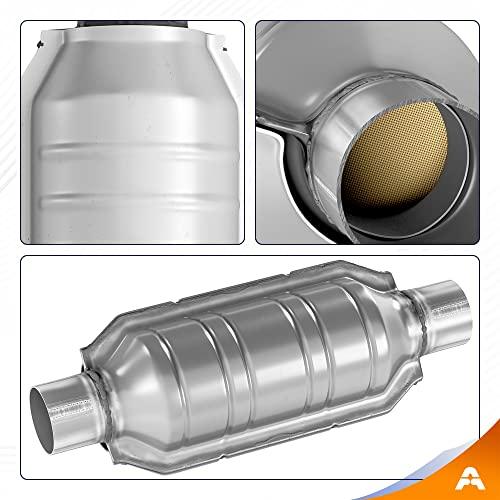 並行輸入品】ASOPARTS 2.5インチ ユニバーサル触媒コンバーター