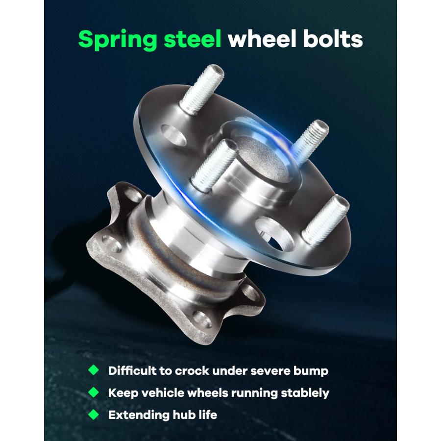 【並行輸入品】SCITOO Wheel Hub Wheel Bearing Assembly Rear 512018 fit for Chev_9