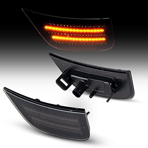 【並行輸入品】BMueirn LEDサイドマーカー アンバー バンパーライトキット 2021 2022 2023 GMC Yukon/ Tahoの画像