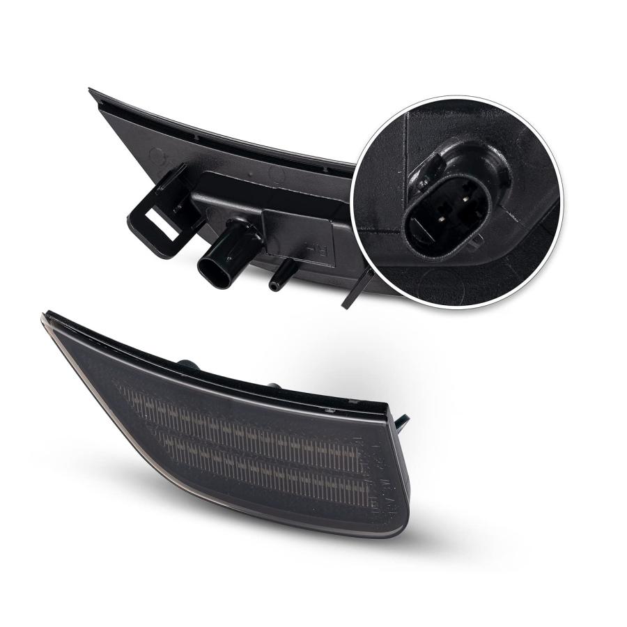 【並行輸入品】BMueirn LEDサイドマーカー アンバー バンパーライトキット 2021 2022 2023 GMC Yukon/ Tahoの画像