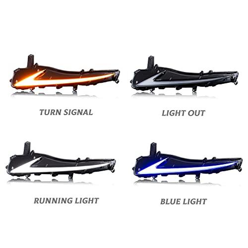 【並行輸入品】HCMOTIONZ HCMOTIONZ LEDデイタイムランニングライト DRL レクサス IS250/350/300 2013の画像