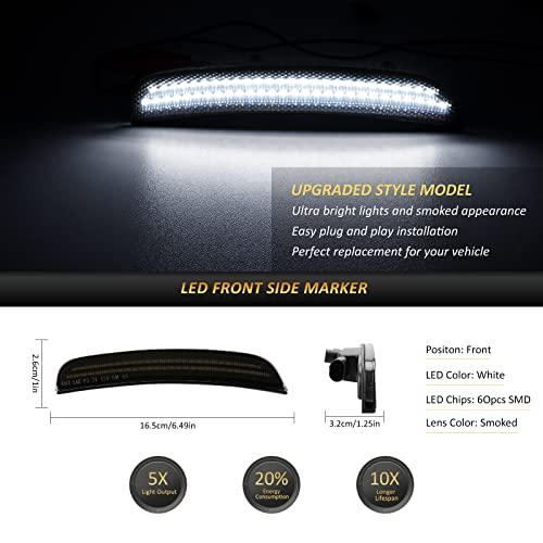 【並行輸入品】D Lumina LEDサイドマーカーライト スモークレンズ ダッジチャージャー2015 2016 2017 2018 2019_4