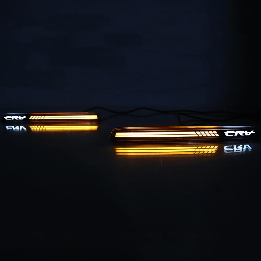 【並行輸入品】 LEDリアバンパーリフレクターライト ホンダ CRV CR V 2023 ブレーキテールライト シーケンシャルウィンカーライト フ_6