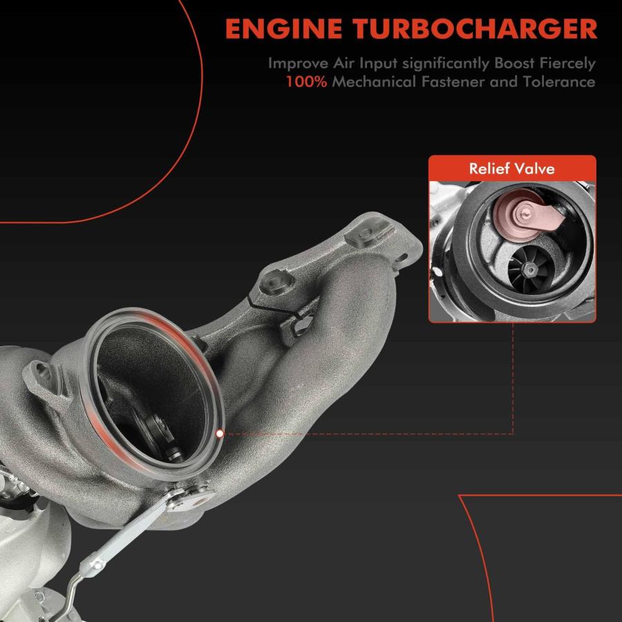 【並行輸入品】A Premium TD04LR6 Complete Turbocharger Turbo Kit with Gasket Coの画像