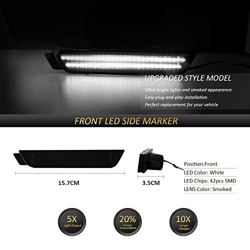 【並行輸入品】Bestview LED Side Marker Lights Compatible with Chevy Camaro 201の画像