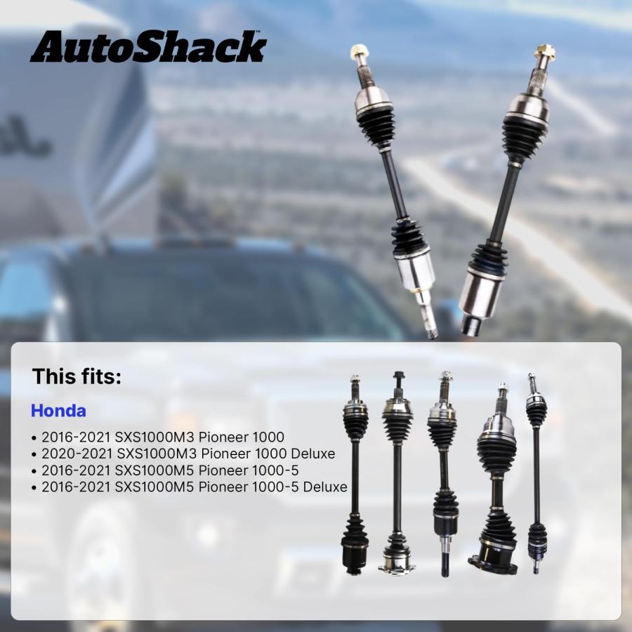 AutoShack Front Right or Left CV Axle Shaft Assembly