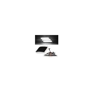 【並行輸入品】POPMOTORZ LEDフロントウインカー ホワイト点滅信号サイドマーカー2008 2011メルセデスW 204 C 250 Cの画像