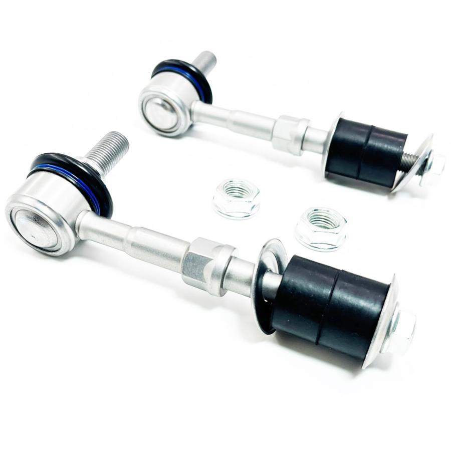 【並行輸入品】Zinc Nickel Alloy Rear Stabilizer Sway Bar Links Left \u0026 Right Coの画像