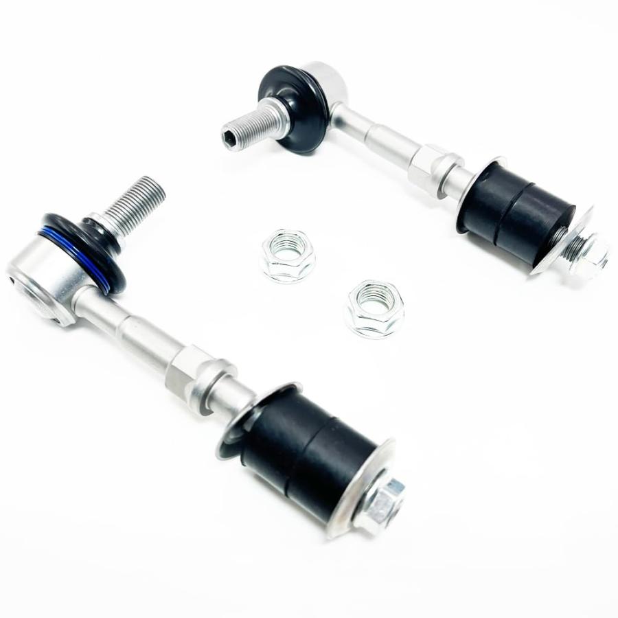 【並行輸入品】Zinc Nickel Alloy Rear Stabilizer Sway Bar Links Left \u0026 Right Coの画像