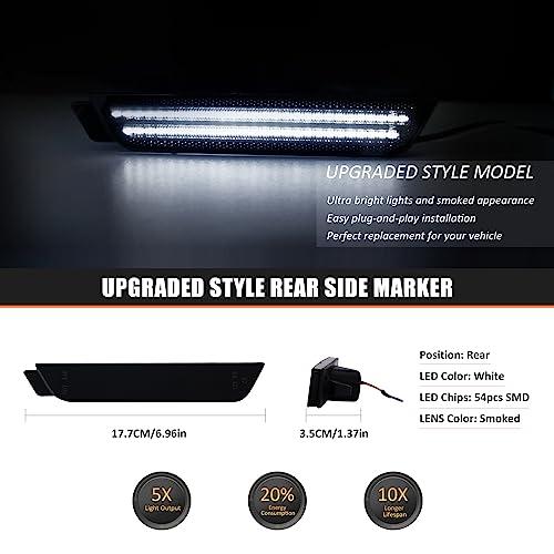 【並行輸入品】D Lumina LEDサイドマーカーライト スモークレンズ シボレーカマロ 2010 2011 2012 2013 2014 2の画像