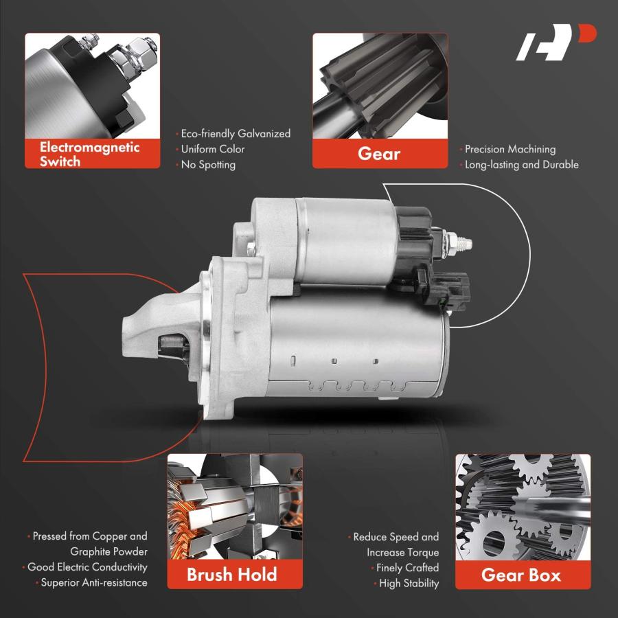 【並行輸入品】A Premium Starter Motor Compatible with Toyota Yaris 2012 2018 Lの画像