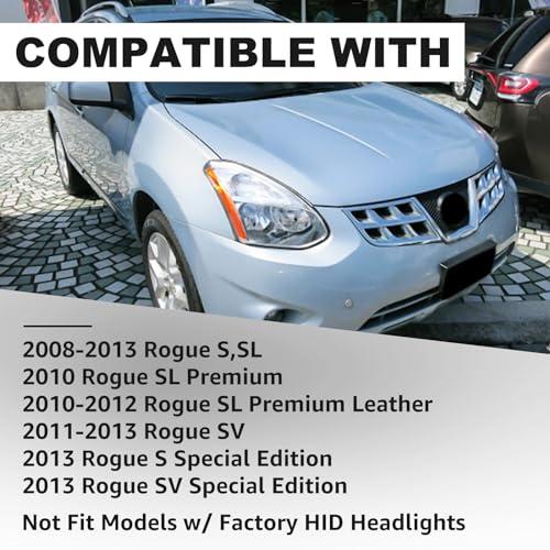 【並行輸入品】 Headlights Assembly Compatible With 2008 2013 Nissan Rogue， 2014_4
