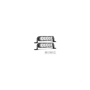 【並行輸入品】Niking Auto 2個 6インチ 単列 LEDライト バー スリム LED ポッド 運転 フォグライト 50W スポットライ_2