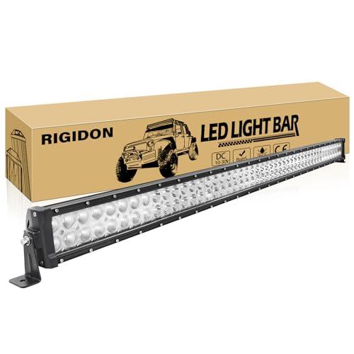 【並行輸入品】RIGIDON 50 インチ 288W ライトバー、二列フラッドスポットコンボ 28800LM LED ライトバー防水駆動ボート道の画像