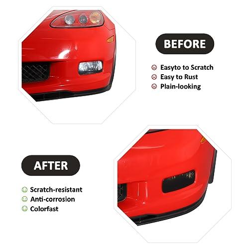 【並行輸入品】JONKOKO Car Tail Foglights Lamp Frame for Chevrolet Corvette C6_4