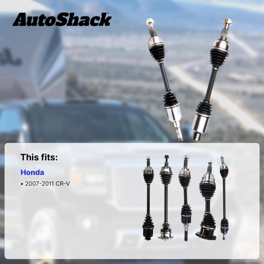 【並行輸入品】AutoShack Rear CV Axle Drive Shaft Assembly Passenger Side Repla_3