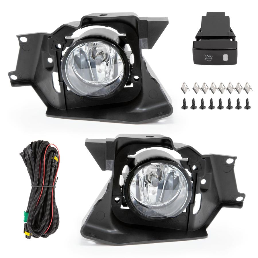 【並行輸入品】Cherbo Fog Lights fit for Honda CR V 2012 2013 2014 with H11 Cleの画像