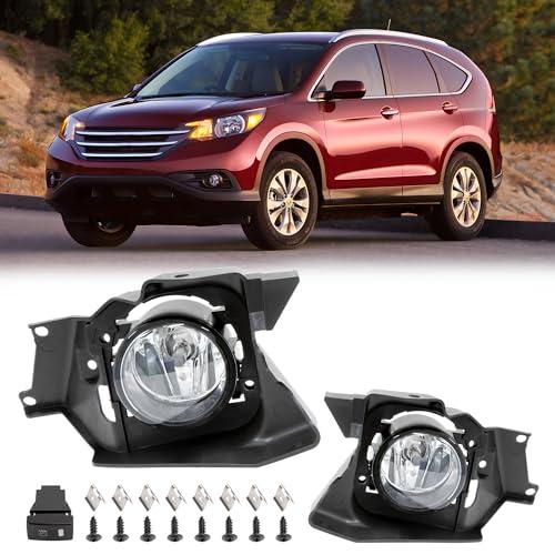 【並行輸入品】Cherbo Fog Lights fit for Honda CR V 2012 2013 2014 with H11 Cleの画像