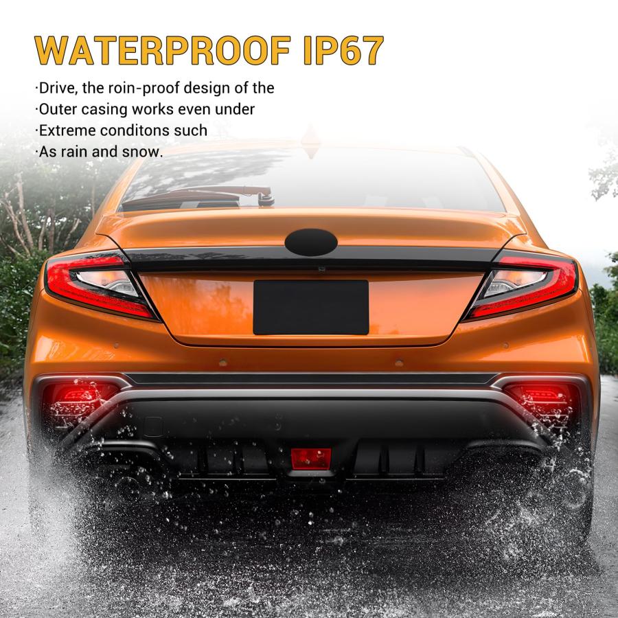 【並行輸入品】KUNGKIC For 2023 2024 2025 Subaru WRX VB S4 STI Rear Bumper Brak_6