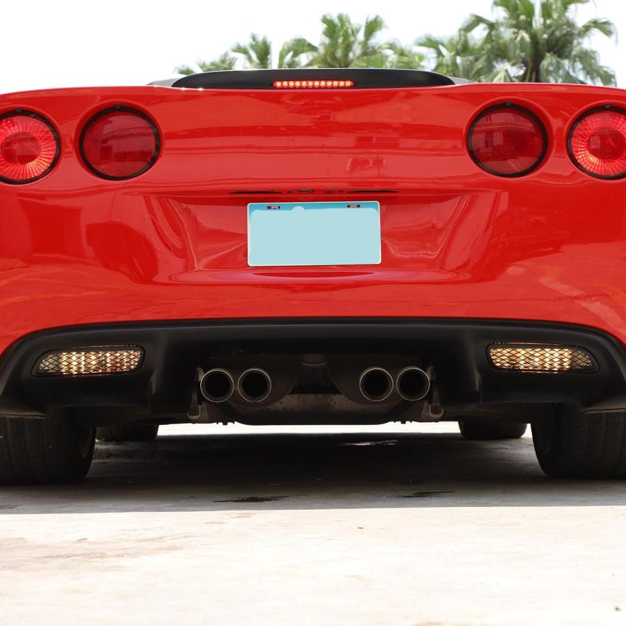 【並行輸入品】Moittellc Car Rear Fog Lights Guard Cover Compatible with Chevyの画像