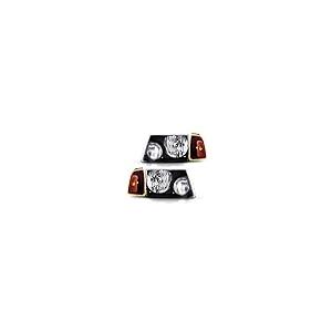 【並行輸入品】 PHILTOP Headlight Assembly， Black Headlights Replacement Compati_2