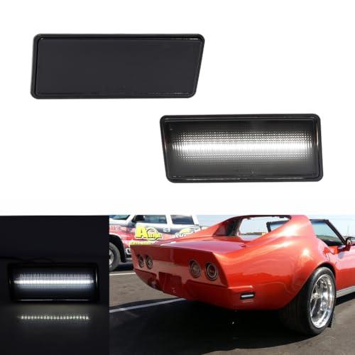 【並行輸入品】Tonsya スモークレンズ ホワイト LED 1974 1975 1976 1977 1978 1979 シボレー コルベットの画像