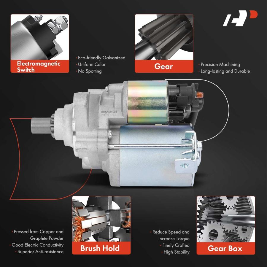 【並行輸入品】A Premium Starter Motor Compatible with Honda Prelude 1999 2000の画像