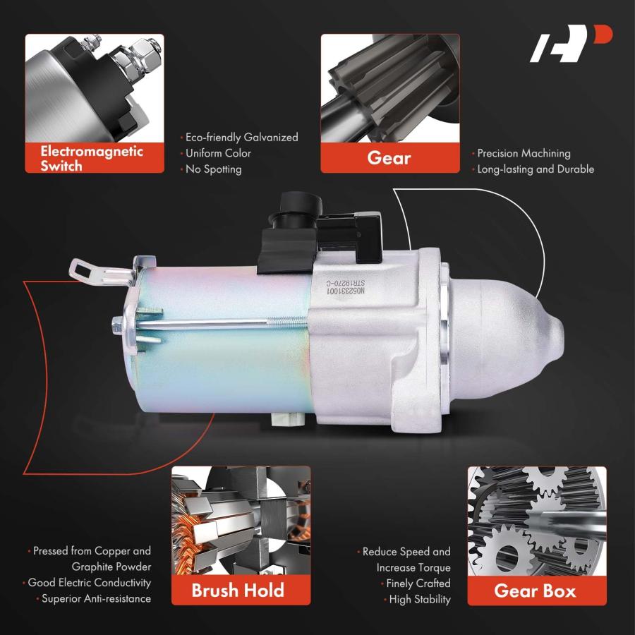 【並行輸入品】A Premium スターター交換用 ホンダ シビック 2014 2015 CRV 2.4L A Premium Starter_9