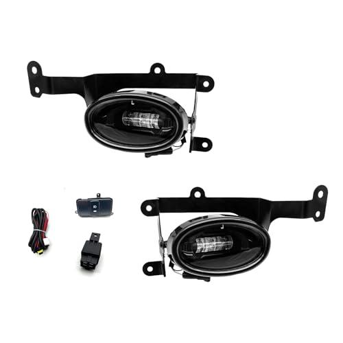 【並行輸入品】ショックライト LED フォグライト 2006 2007 2008 ホンダ シビック 2ドア 1組 フロントバンパー ドライビングの画像