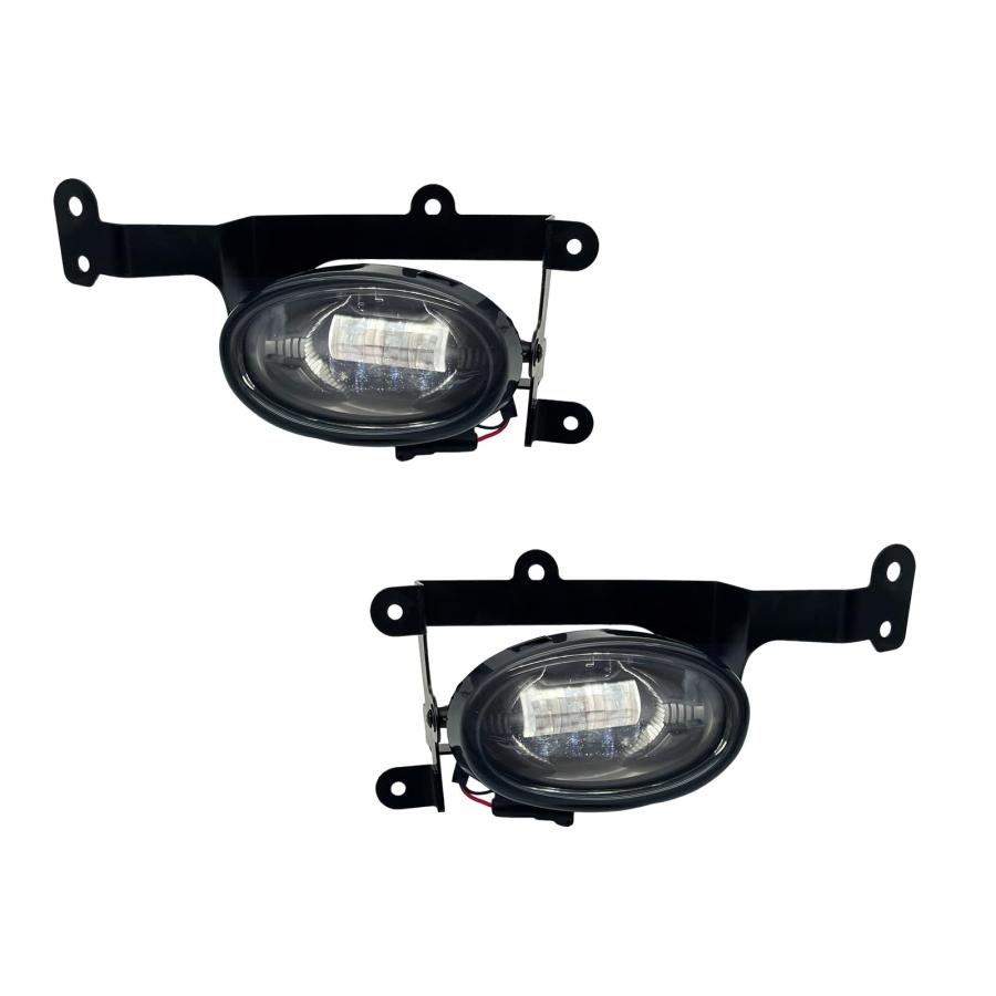【並行輸入品】ショックライト LED フォグライト 2006 2007 2008 ホンダ シビック 2ドア 1組 フロントバンパー ドライビングの画像