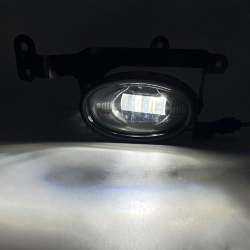 【並行輸入品】ショックライト LED フォグライト 2006 2007 2008 ホンダ シビック 2ドア 1組 フロントバンパー ドライビングの画像