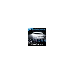 【並行輸入品】KDM Smoked Lens LED Bumper Side Marker Reflectors Lights Dual Ro_5
