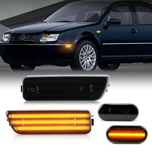 【並行輸入品】D Lumina LED Side Marker Turn Signal Light Kit Smoked Lens Amber_1
