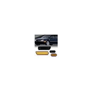 【並行輸入品】D Lumina LED Side Marker Turn Signal Light Kit Smoked Lens Amber_2