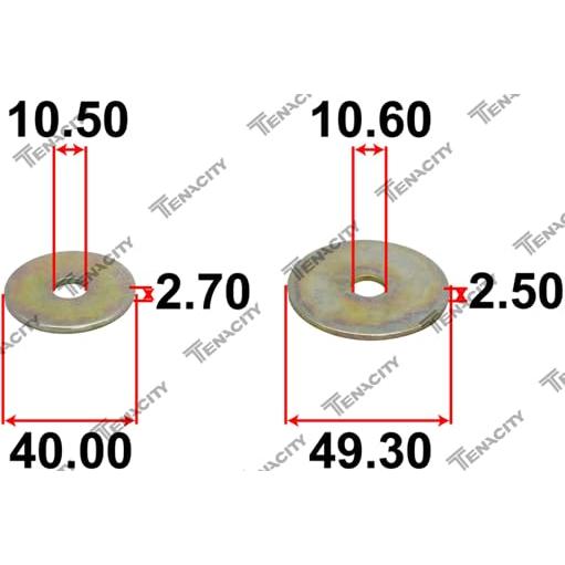 【並行輸入品】TENACITY Strut Mount Shock absorber Set Front for Honda ACCORD 1の画像