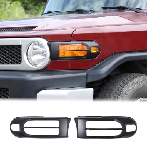 【並行輸入品】Aunginsy Front Fog Light Lamp Cover Fit Toyot@a FJ Cruiser 2007の画像