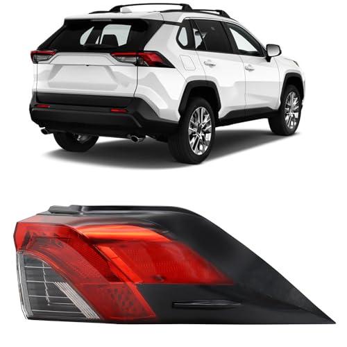 【並行輸入品】LEAVAN Left Outer Tail Light Fit for 2019 2020 2021 Toyota RAV4,の画像