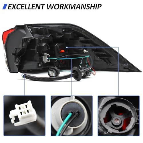 【並行輸入品】LEAVAN Left Outer Tail Light Fit for 2019 2020 2021 Toyota RAV4,の画像
