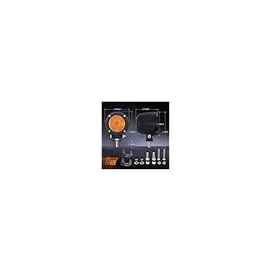【並行輸入品】Nilight Amber LED Light Pods 2 PCS 3 Inch Flood Round Offroad Drの画像